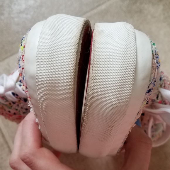 COOMEN x MOONSTAR Tweed Japanese Sneakers 7.5-8M - Picture 7 of 8